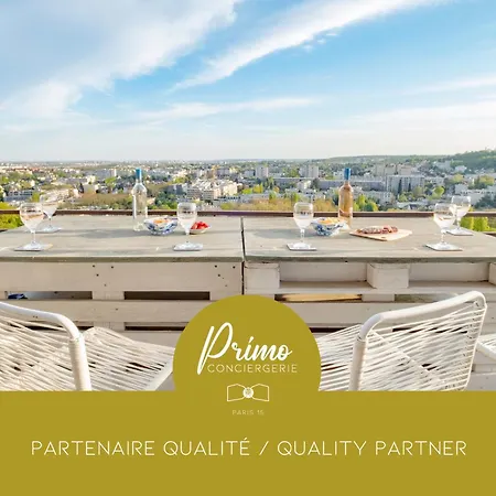 Le Bloy - Grande Terrasse, Proche Paris Apartment *
